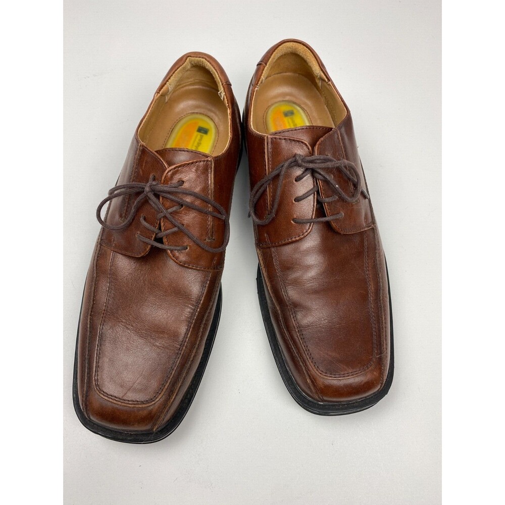Dockers Men's Size 10 Pro Style All Motion Comfort Brown Dress Shoe NO Box